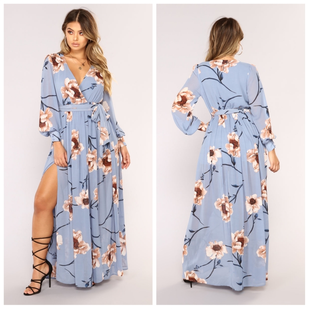 Fashion Nova Park Avenue Maxi Dress